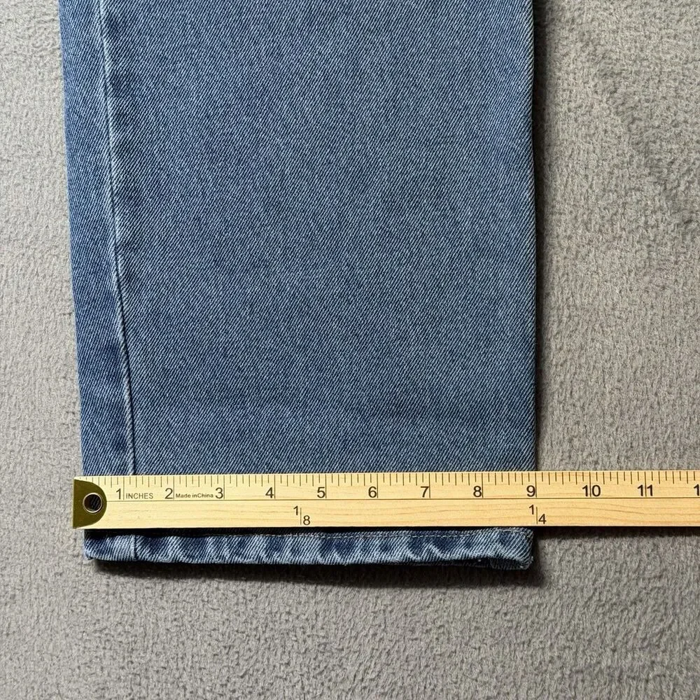 Wrangler Mens 38X32 Blue Ridge Relaxed Fit Jeans Medium Wash Denim NWT